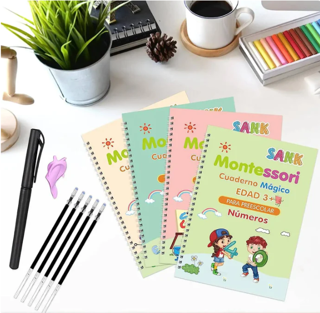 Set de Libros Mágicos Montessori