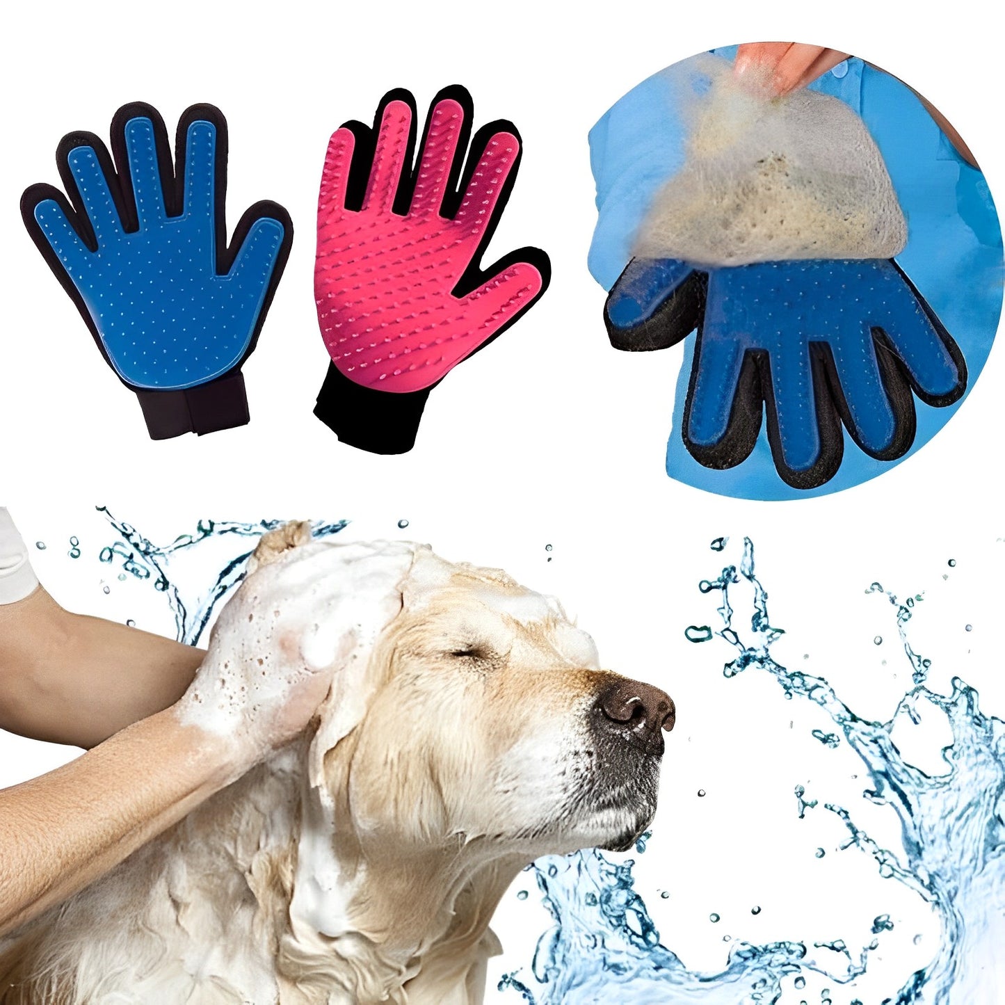 Removedor de Pelo para Mascotas con Toque Cariñoso