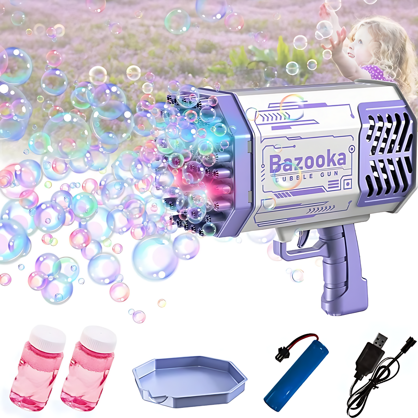 Bazooka de Burbujas de 69 hoyos